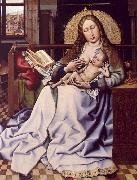 Robert Campin The Virgin and the Child Before a Fire Screen USA oil painting reproduction